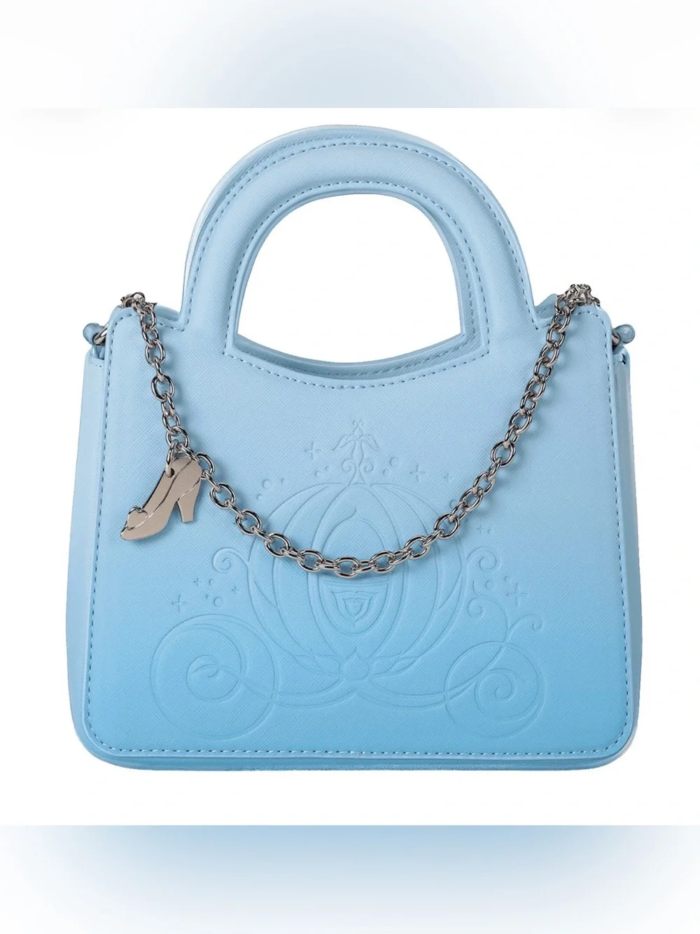 Cinderella 75th Anniversary Carriage Crossbody Bag NEW